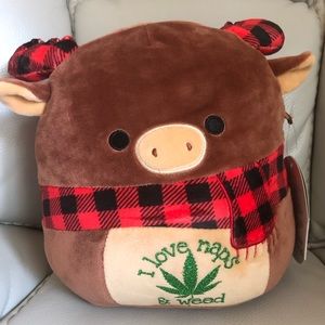 Squishmallow Custom Moose 7” NWT